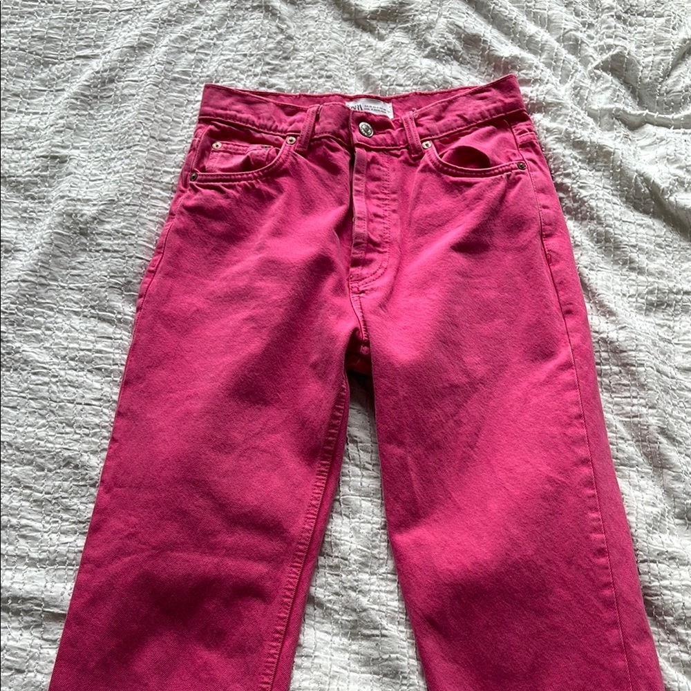 Zara Women's Pink Jeans
